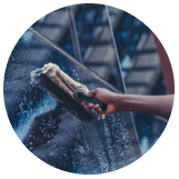 professional window cleaner