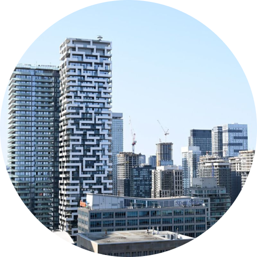 High rise building