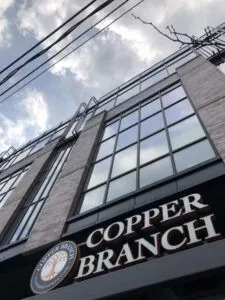 Copper branch windows