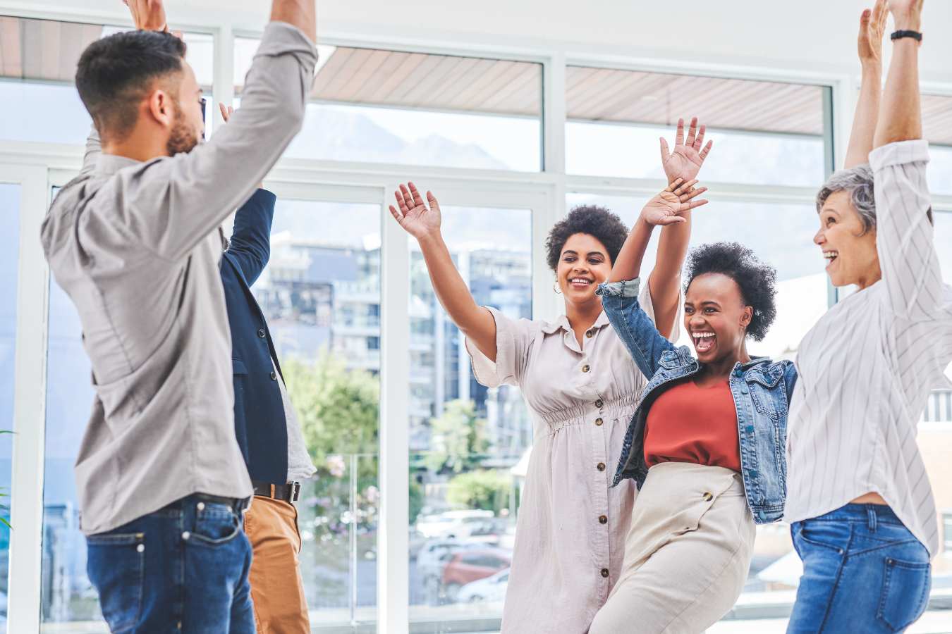 Employees with high moral